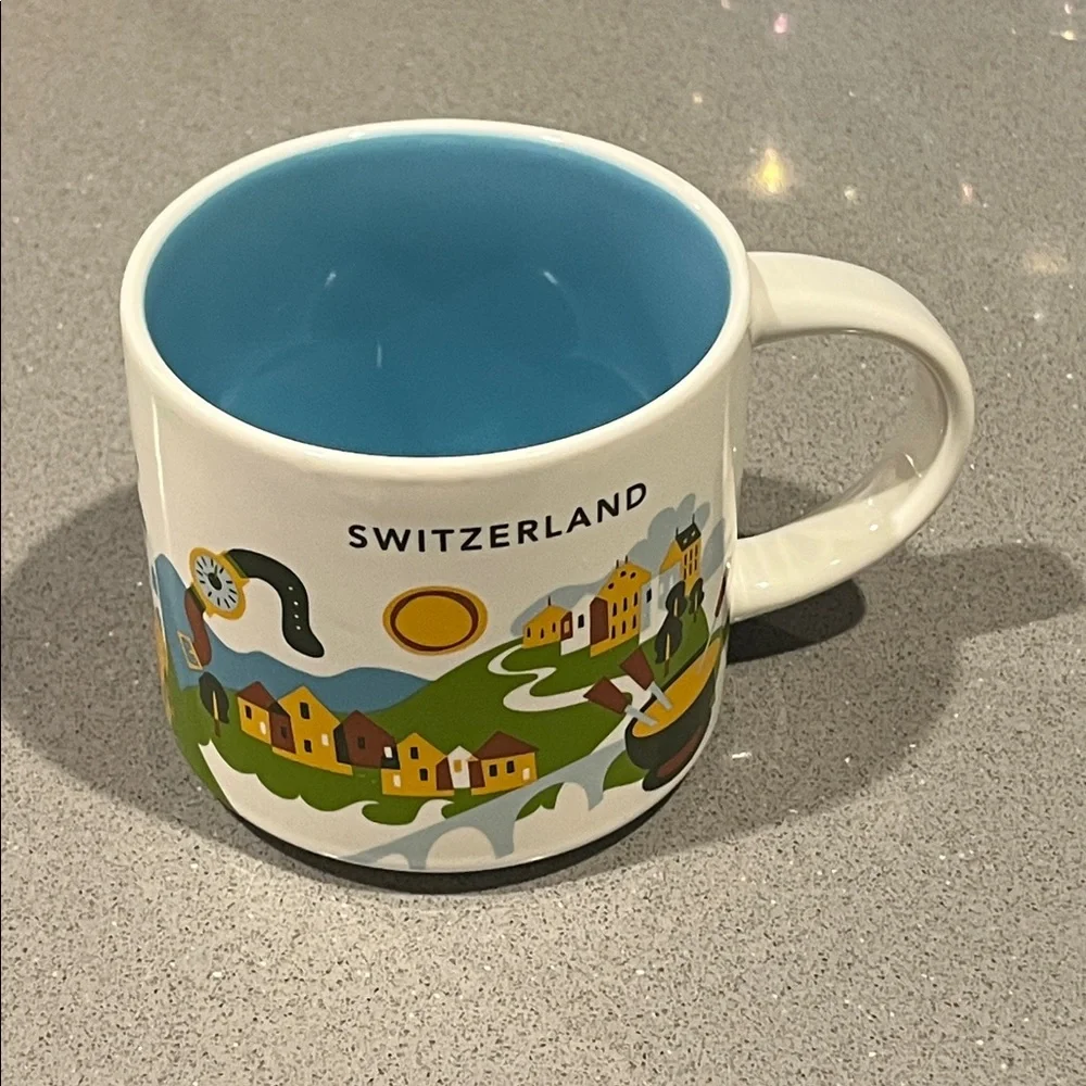 💚NWT💛Starbucks SWITZERLAND - YOU ARE HERE COLLECTION Coffee Tea Mug - Picture 3 of 9